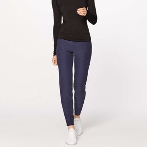 Lululemon Run On Jogger (28") Heathered Hero Blue… - image 1